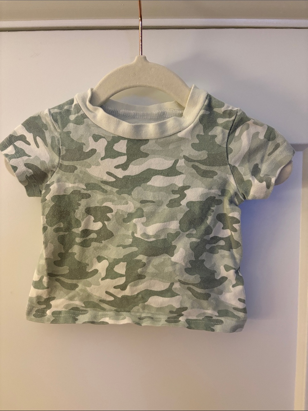 Baby Starters 3 Month Baby Boy Green Camo Short-Sleeve Tee